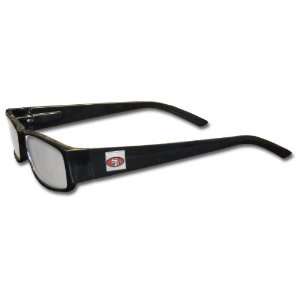   Black Reading Glasses (+1.50, San Francisco 49ers)