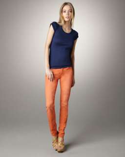 Gwenevere Deep Cantaloupe Skinny Jeans