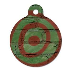com Target Practice   Pet ID Tag, 2 Sided Full Color, 4 Lines Custom 