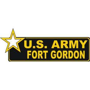  United States Army Fort Gordon Bumper Sticker Decal 9 