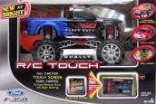 NEW BRIGHT FORD F 350 R/C TOUCH REMOTE CONTROL SCALE 110 BLUE NEW 