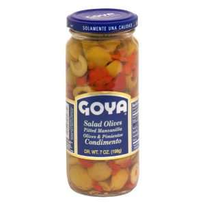  Goya, Olive Salad, 7 OZ (Pack of 24) Health & Personal 