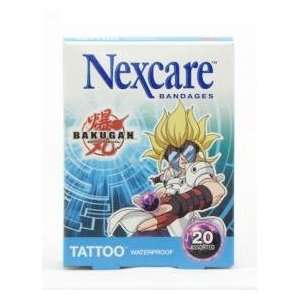  Nexcare Band Tattoo Bakugan Size 20 Health & Personal 