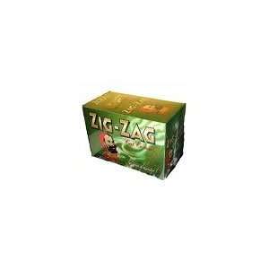  ZIGZAG GREEN PAPERS 1 BOX OF 100 PACKS OF 50 SLEEVES 