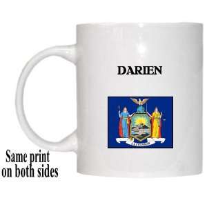  US State Flag   DARIEN, New York (NY) Mug 