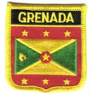  Grenada Country Shield Patches 