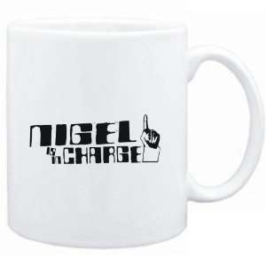    Mug White  Nigel is in charge  Male Names