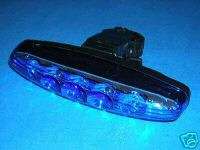 NEW BLUE POLICE REAR/BACK BICYCLE CYCLE BIKE LIGHT  