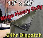   MEGA HEAVY DUTY PVC VINYL TARP 10x20 SUPER HEAVY DUTY TARP SALE (#11