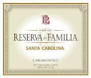 Santa Carolina Reserva de Familia Carmenere 2008 