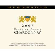 Bernardus Chardonnay 2007 