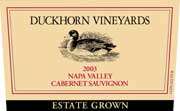 Duckhorn Estate Grown Cabernet Sauvignon 2003 
