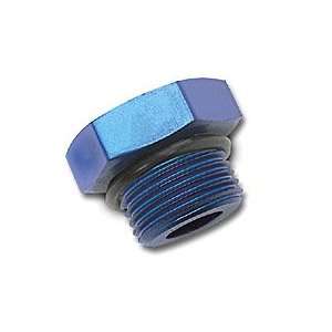  Adapter Fitting Straight Thread Plug Anodized AN Size  6 