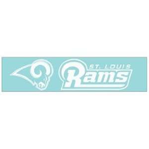  NFL St Louis Rams 4x16 Die Cut Decal