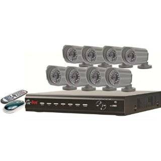 New 16 Channel H.264 DVR with 500GB HDD and 8 CCD Color Cameras 