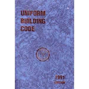  Uniform Building Code 1991 Edition Icbo Books