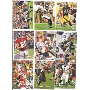  9   Card Lot of 2008 Upper Deck NFL Stars . . . Featuring 