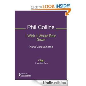   it Would Rain Down Sheet Music Phil Collins  Kindle Store