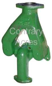   manifold fits john deere 430 440 series gas has correct joggle in