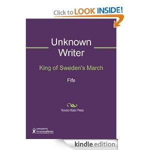 King of Swedens March Sheet Music Unknown Writer  Kindle 
