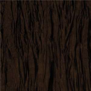  48 Wide Crushed Taffeta Iridescent Dark Brown Fabric By 
