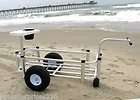   Reels on Wheels SENIOR Fishing Cart for Beach, Pier, Lake Shoreline