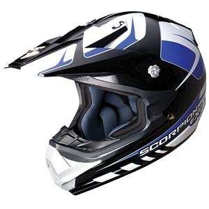  Scorpion VX 24 Vortech Helmet   Large/Blue Automotive