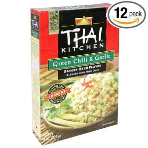 Thai Kitchen Green Chili And Garlic, 8 Ounces (Pack of 12)  