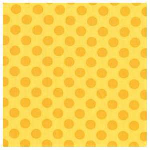  Ta Dot Sunny Yellow Fabric Two Yards (1.8m) Kitchen 