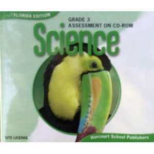  Harcourt Science Assessment on Cd rom (Grade 3, Florida 