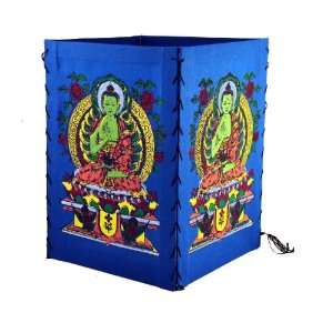  Blue Buddha Lantern
