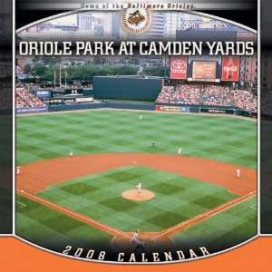  Baltimore Orioles Camden Yards 2008 Wall Calendar Sports 