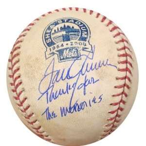   Used Shea Stadium MLB Baseball Thanks for the Memories PSA/DNA #K30683