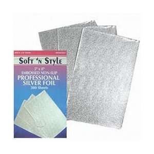 com Soft n Style 300 Sheets 5 X 8 Sheets 5 X 8 Silver Embossed Foil 