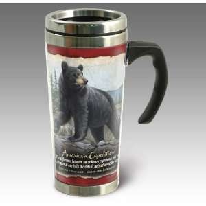 Black Bear 24 oz. Steel Travel Mug 