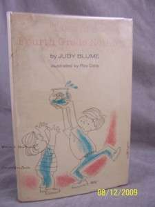 Judy Bloom TALES FOURTH GRADE NOTHING 1st EDITION 1972  