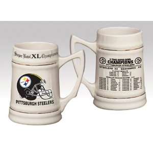   Steelers Super Bowl XL Champions 24 oz. Ceramic Mug