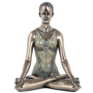 Lotus Pose Yoga Sculpture 