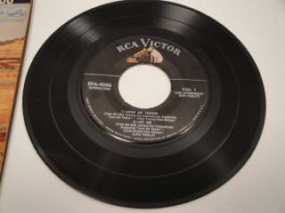   Presley RCA Victor EPA 4006 Love Me Tender, 45 rpm EP Picture Sleeve