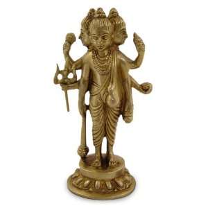  Brass statuette, Lord Brahma, the Creator