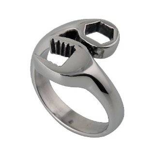 Stainless Steel Casting Ring with Wrench Design