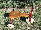 1930s Childs American National Co. Tricycle w/ Wooden Seat & Handle 