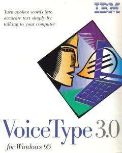 VoiceType Simply Speaking 3.0 PC CD dictate voice text  