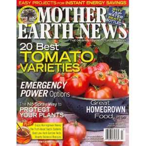   Earth News, March 2008 Issue Editors of MOTHER EARTH NEWS Magazine