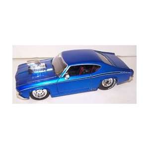   1969 Chevy Chevelle Ss with Blown Engine in Color Blue Toys & Games