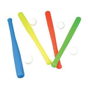  Plastic Baseball Play Sets (1 dz) Toys & Games