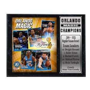   2009 Eastern Conference Champion Orlando Magic 12x15 Stat Plaque Home