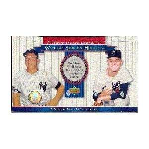  2002 Upper Deck World Series Heroes Baseball Hobby Box 