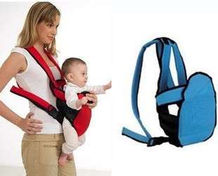   Adjustable 2 Way Carrying Infant Baby Cotton Carrier Position Blue Red
