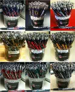 NFL Team Writing Pens    Choose Your Team Great Style and Look, Only 